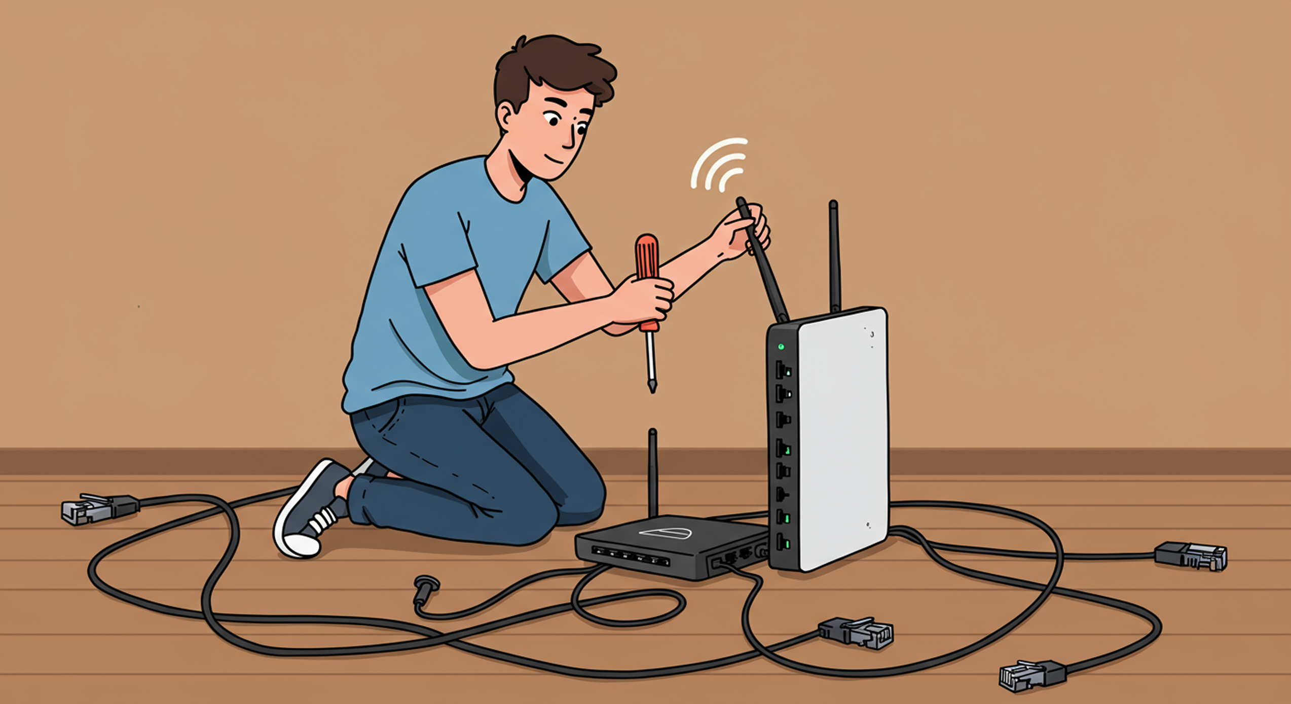 image for Wired & Wireless Network Installation and Repair